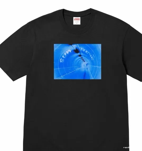 Tunnel Time Tee White and Black SS24 T-shirt Short Tunnel Space S-XL Sleeve 0630